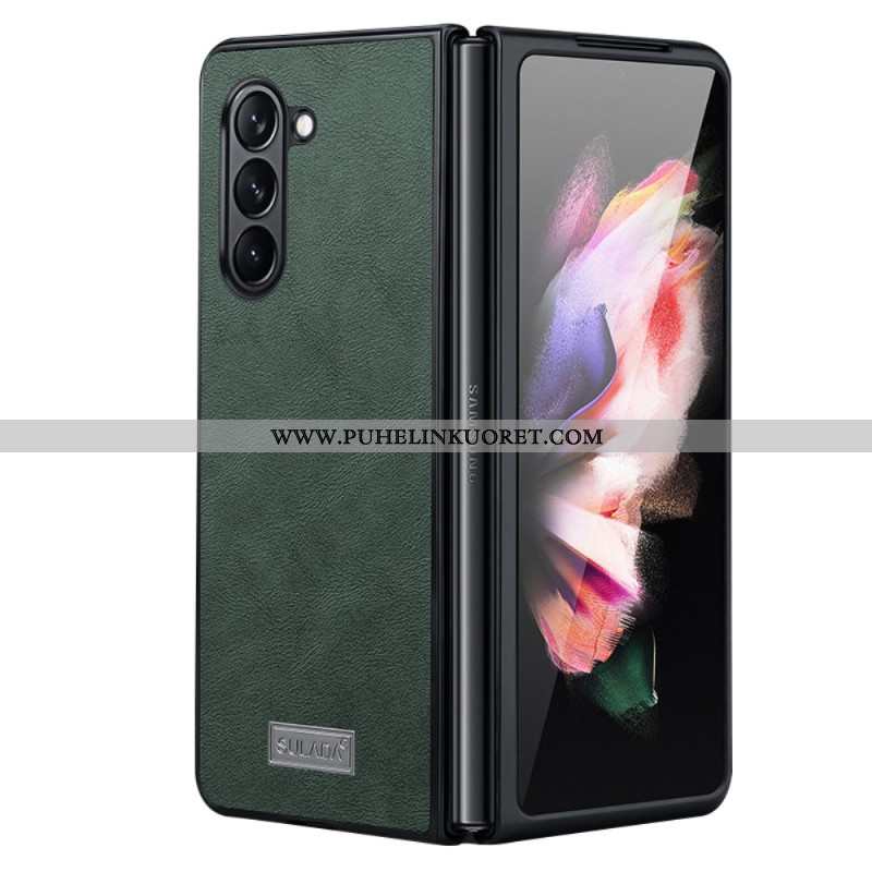 Kuori Samsung Galaxy Z Fold 5 Elegance Leather Abeel