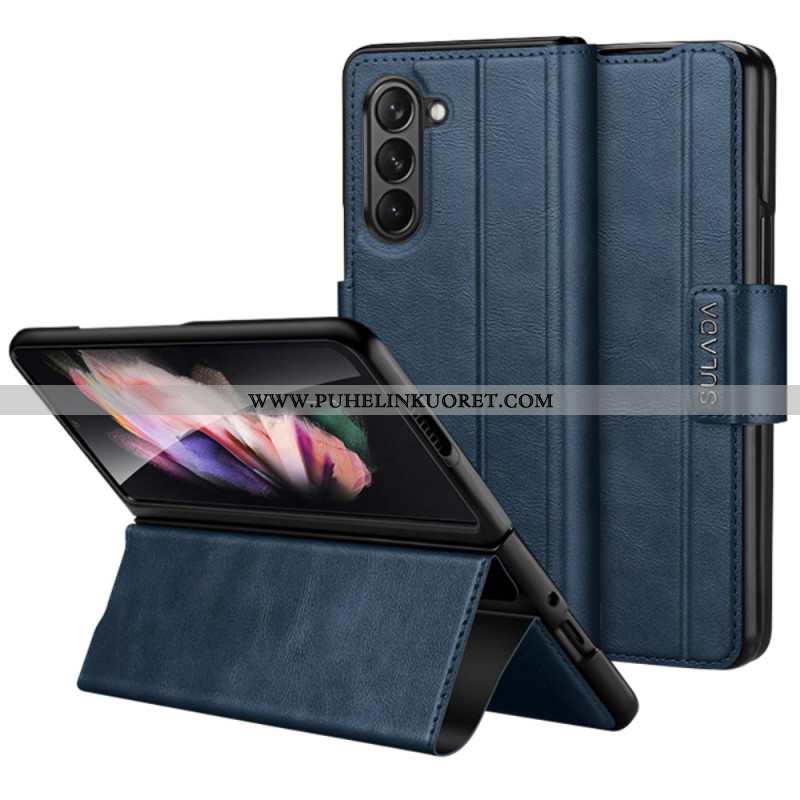 Kuoret Samsung Galaxy Z Fold 6 Puhelinkuoret Keinonahka Sulada