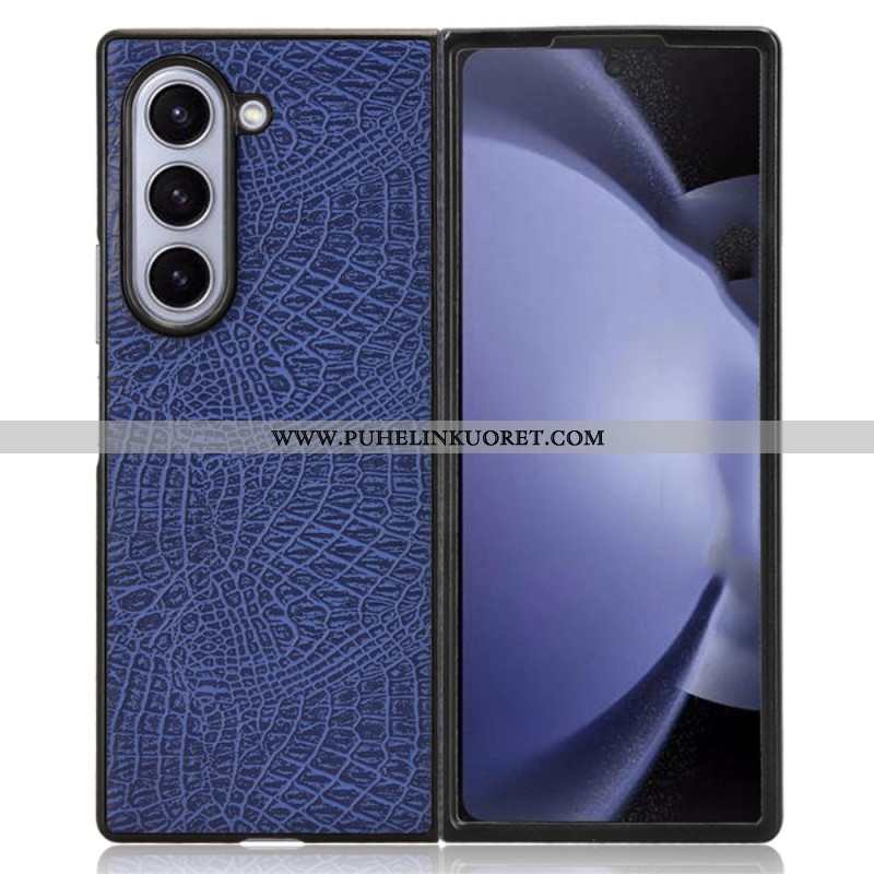 Case Samsung Galaxy Z Fold 6 Puhelinkuoret Nahkaefekti