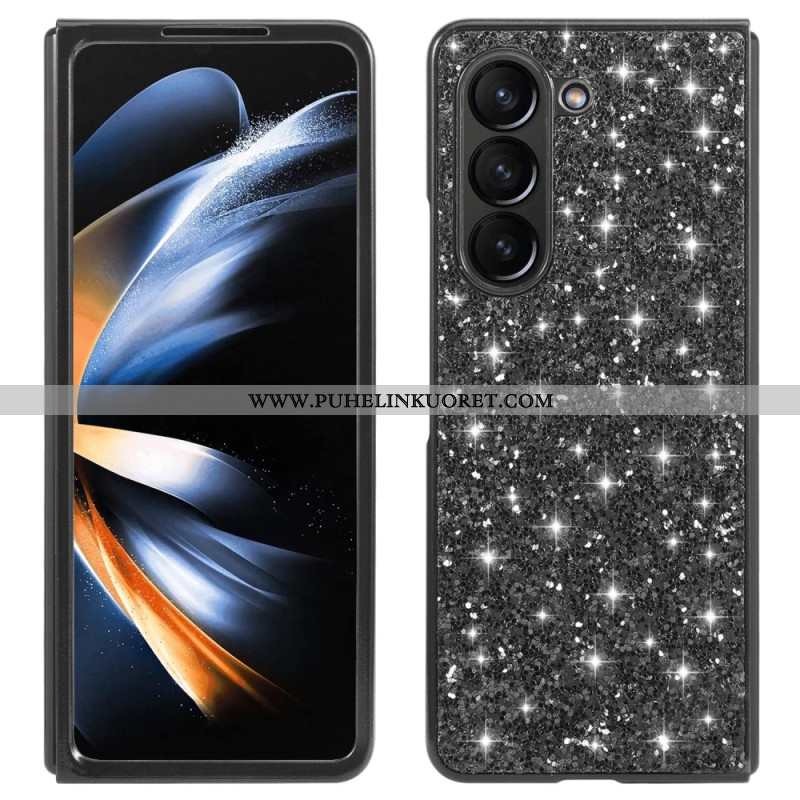 Kuori Samsung Galaxy Z Fold 6 Silikonikehys Ja Muovinen Takaosa