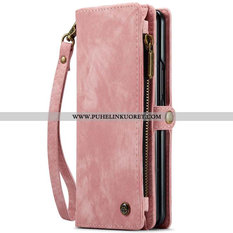 Kotelot Samsung Galaxy Z Fold 6 Puhelinkuoret Caseme Suede Effect -lompakko