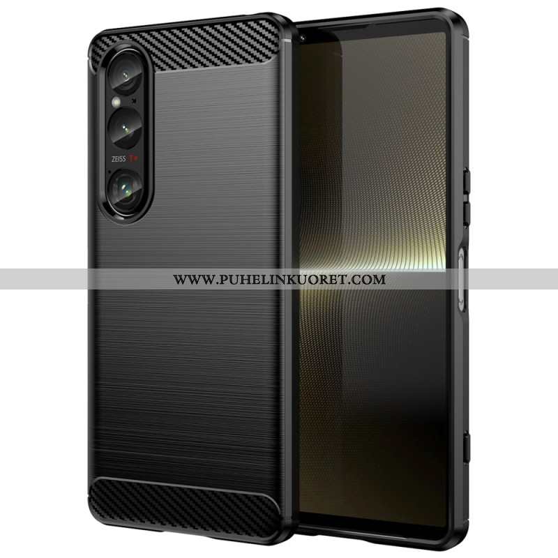 Kuori Sony Xperia 1 Vi Harjattu Hiilikuitu