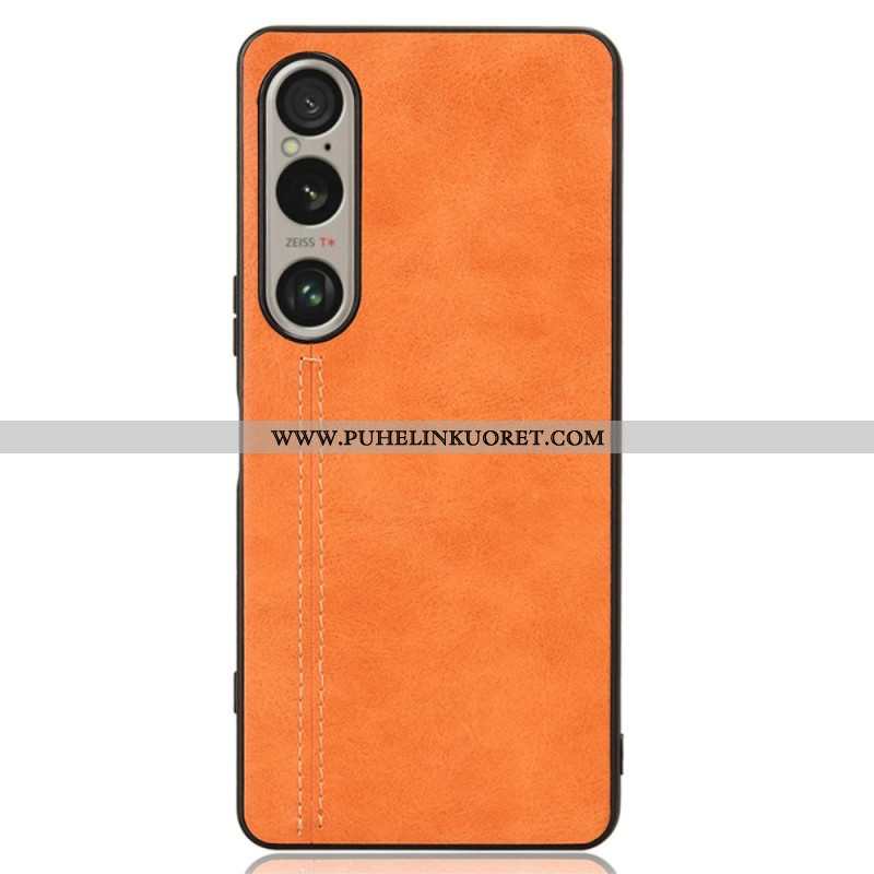 Case Sony Xperia 1 Vi Puhelinkuoret Nahkajäljitelmä