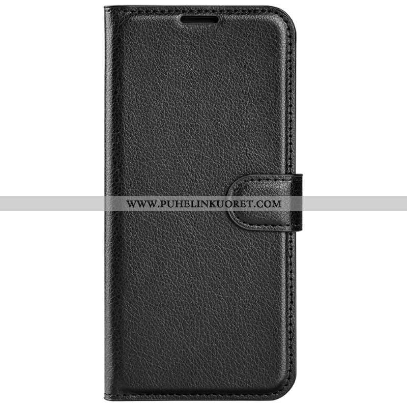 Kuoret Sony Xperia 1 Vi Classic Litchi Faux Leather