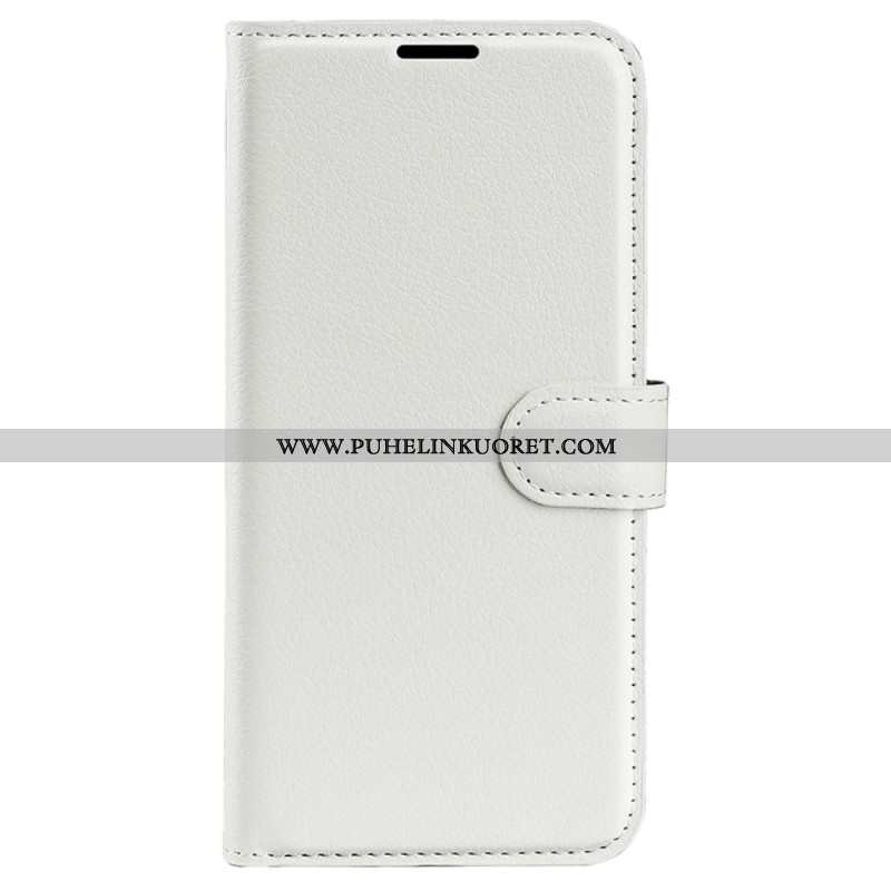 Kuoret Sony Xperia 1 Vi Classic Litchi Faux Leather