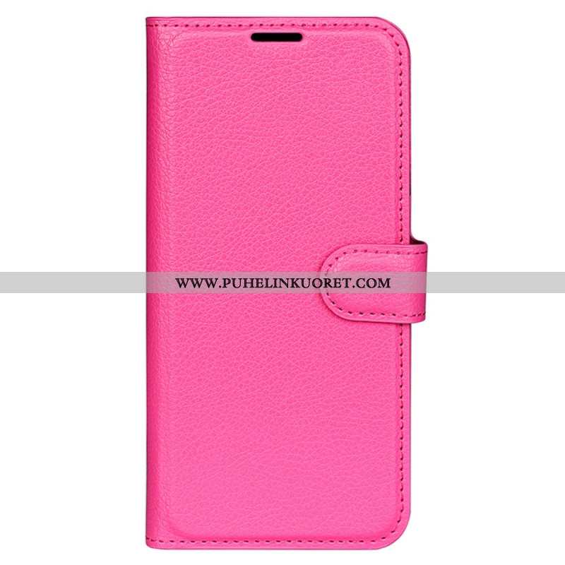 Kuoret Sony Xperia 1 Vi Classic Litchi Faux Leather