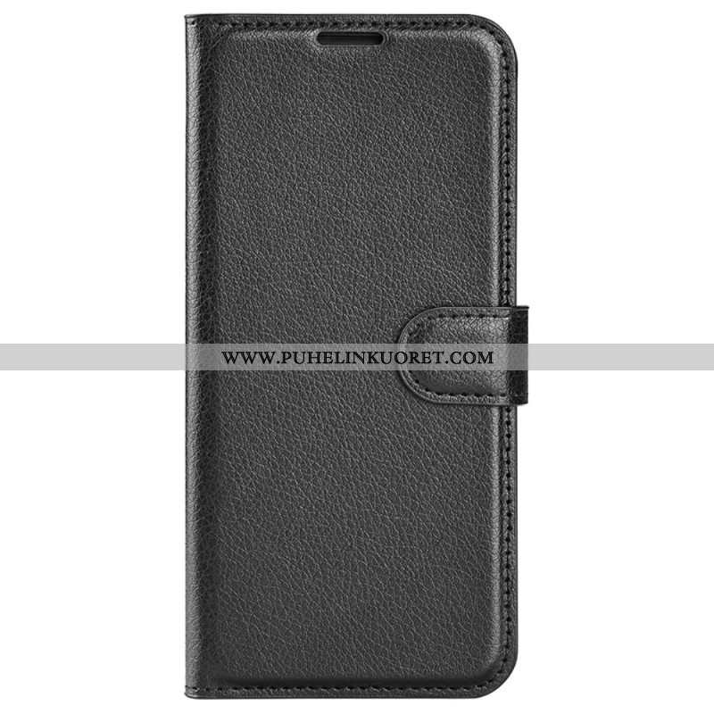 Kotelot Xiaomi 14 Pro Classic Litchi Faux Leather