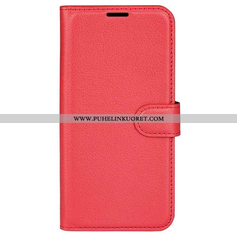 Kotelot Xiaomi 14 Pro Classic Litchi Faux Leather