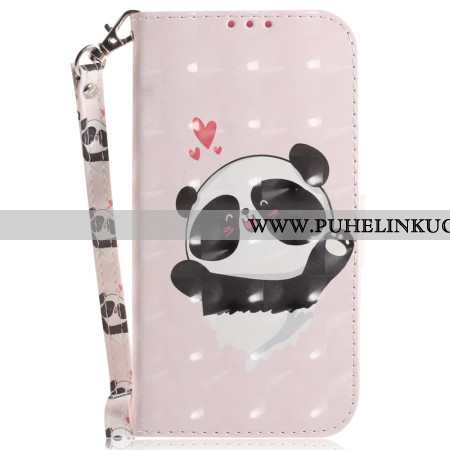 Kotelot Xiaomi 14 Panda Love Hihnalla