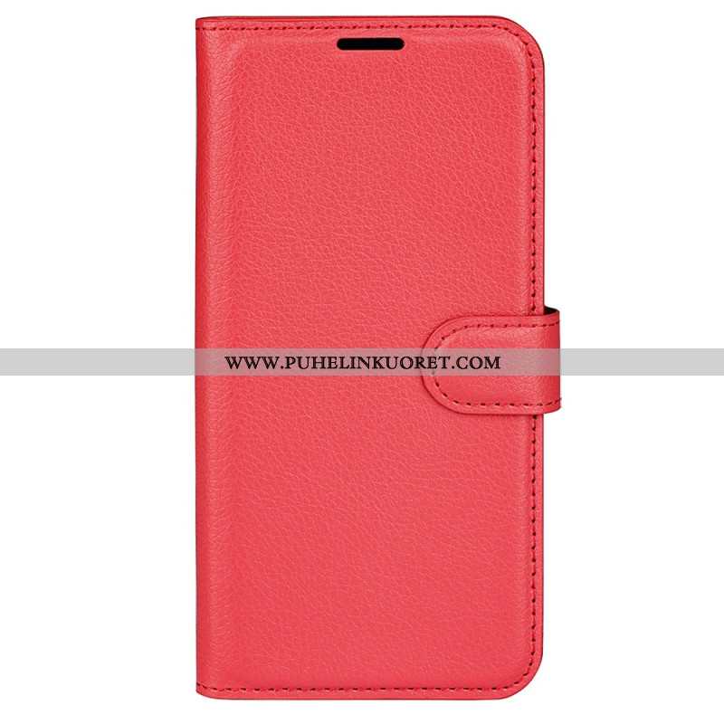 Kotelot Xiaomi 14 Puhelinkuoret Classic Litchi Faux Leather