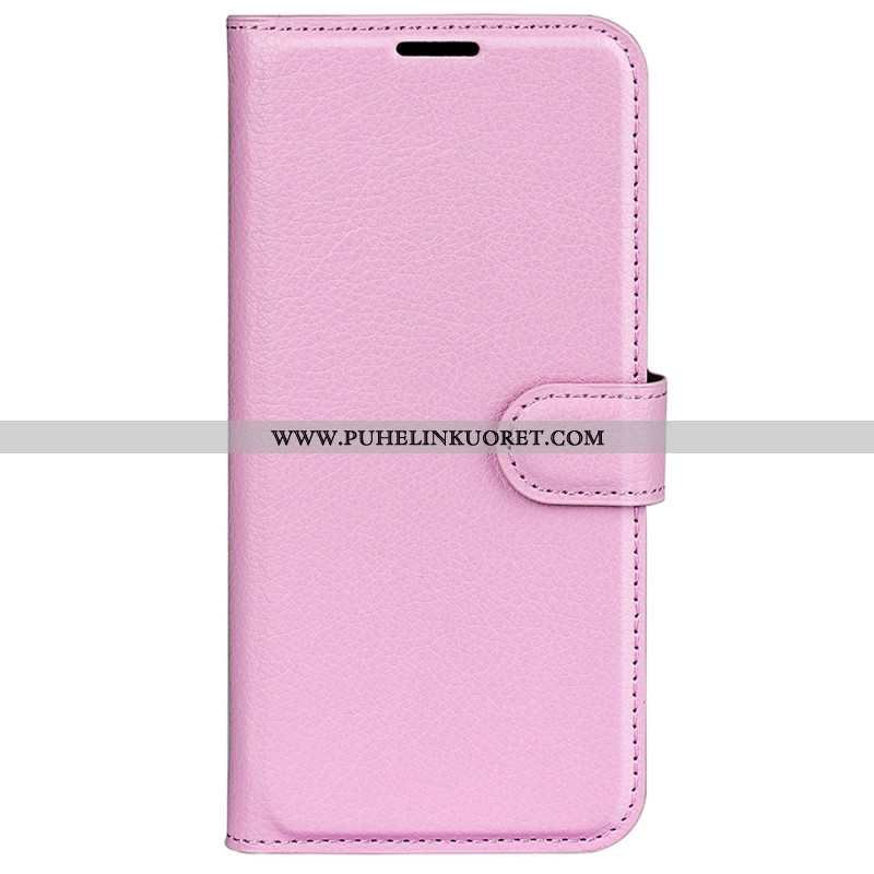 Kotelot Xiaomi 14 Puhelinkuoret Classic Litchi Faux Leather