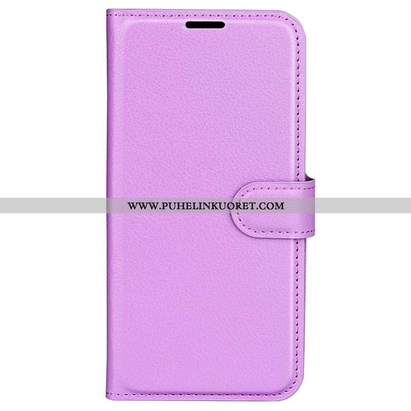 Kotelot Xiaomi 14 Puhelinkuoret Classic Litchi Faux Leather