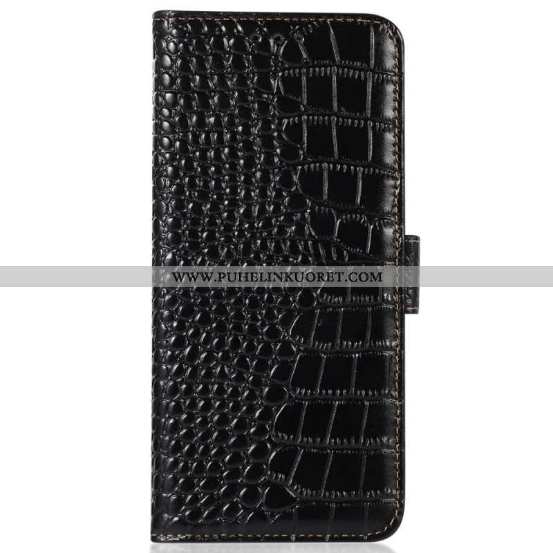 Kotelot Xiaomi 14 Crocodile Rfid -estolla