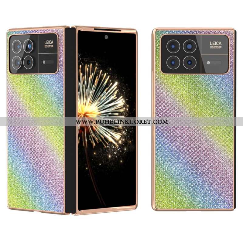 Kuori Xiaomi Mix Fold 3 Glitteriä Suojakuori