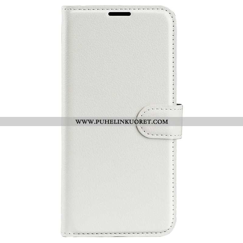 Kotelot Xiaomi Redmi Note 13 4g Classic Litchi Faux Leather