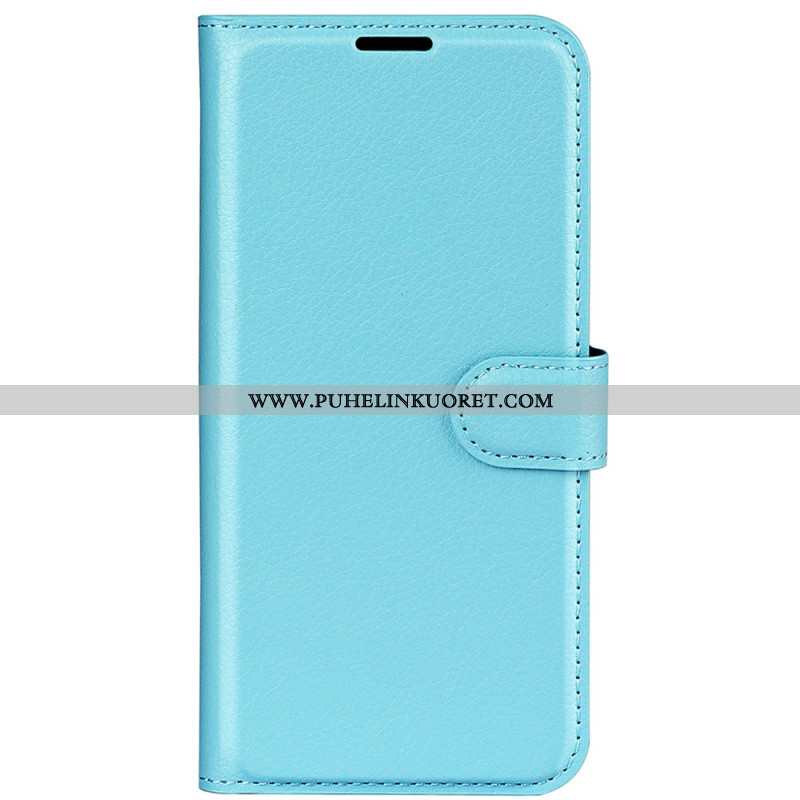 Kotelot Xiaomi Redmi Note 13 4g Classic Litchi Faux Leather