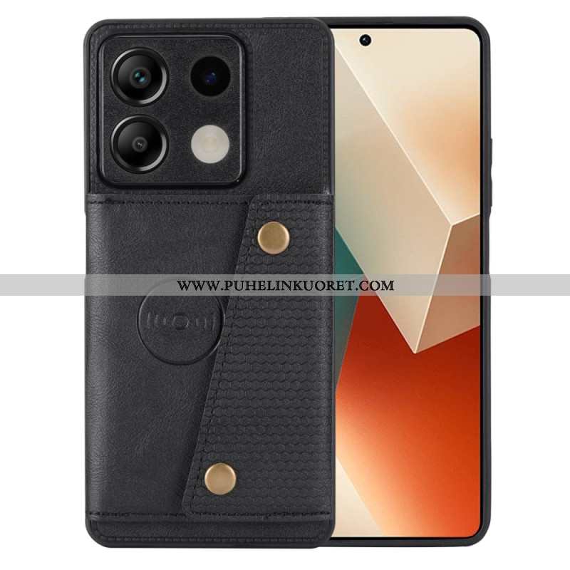 Kuori Xiaomi Redmi Note 13 5g Nahkainen Tehostekorttikotelo