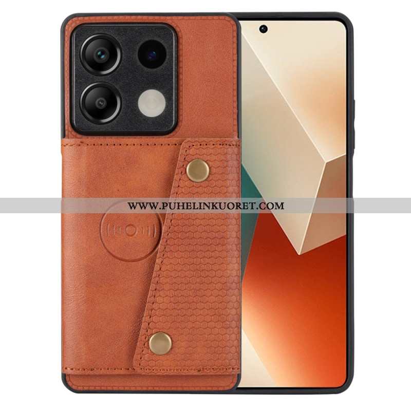 Kuori Xiaomi Redmi Note 13 5g Nahkainen Tehostekorttikotelo