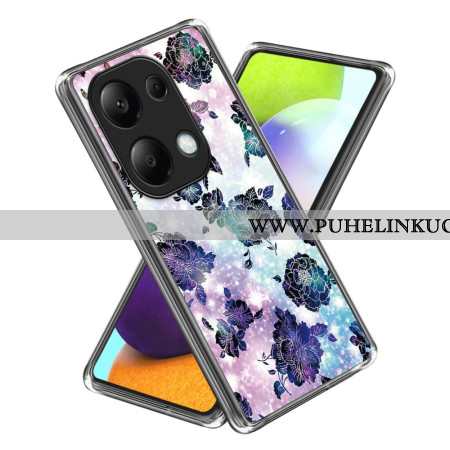 Kuori Xiaomi Redmi Note 13 Pro 4g Purppuraisia Kukkia