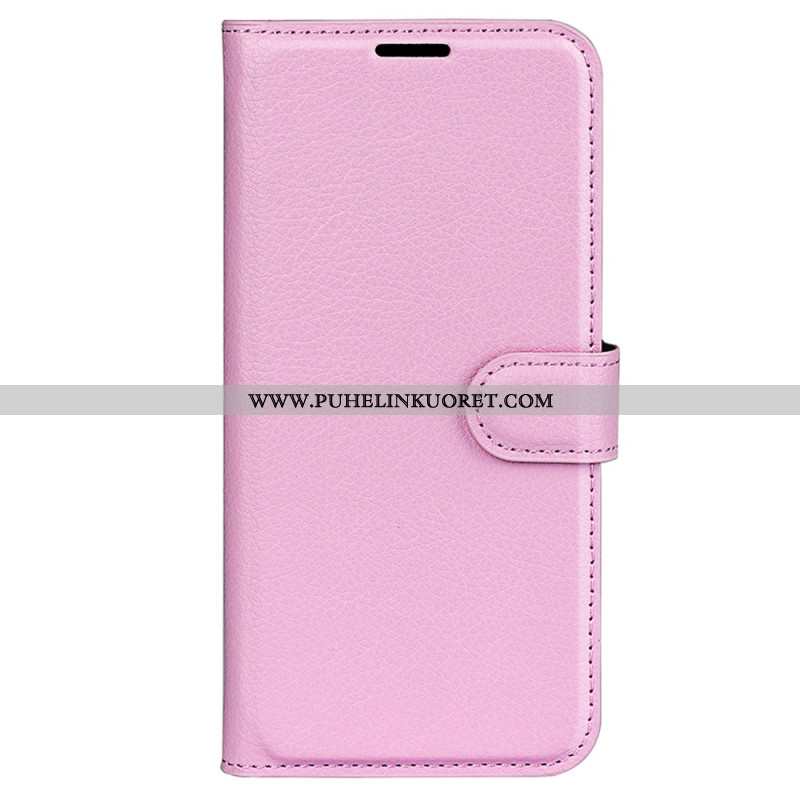 Kotelot Xiaomi Redmi Note 13 Pro 4g Puhelinkuoret Classic Litchi Faux Leather