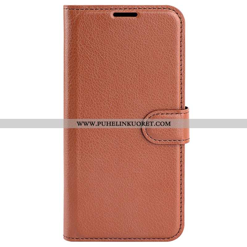 Kotelot Xiaomi Redmi Note 13 Pro 4g Puhelinkuoret Classic Litchi Faux Leather