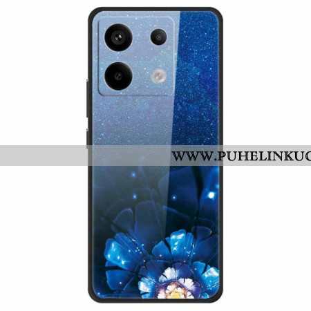 Puhelinkuoret Xiaomi Redmi Note 13 Pro 5g Sininen Sarvi Karkaistu Lasi