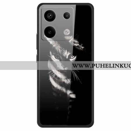 Kuori Xiaomi Redmi Note 13 Pro 5g Shadow Cat Karkaistu Lasi