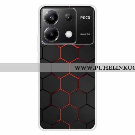 Case Xiaomi Redmi Note 13 Pro 5g Puhelinkuoret Punainen Hunajakenno