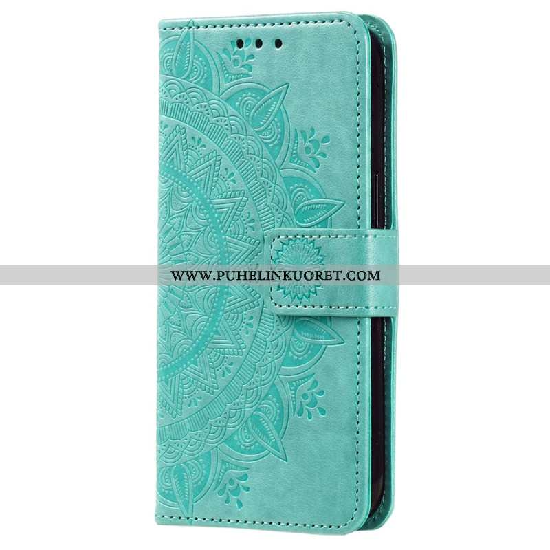 Kotelot Xiaomi Redmi Note 13 Pro Plus 5g Mandala-aurinko Hihnalla