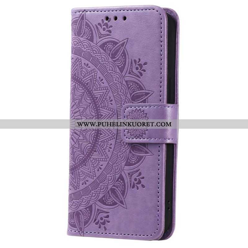 Kotelot Xiaomi Redmi Note 13 Pro Plus 5g Mandala-aurinko Hihnalla