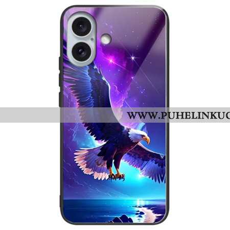 Kuori iPhone 16 Plus Flying Eagle Karkaistu Lasi