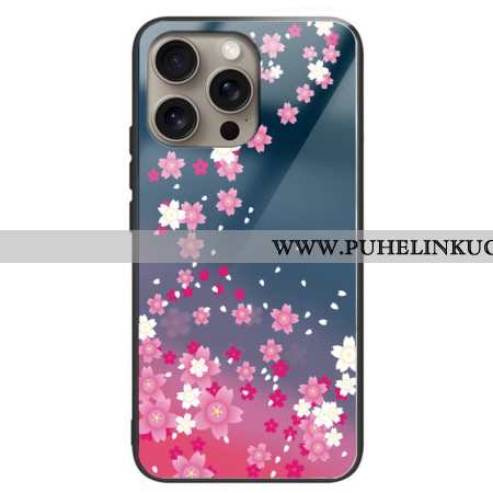 Case iPhone 16 Pro Max Puhelinkuoret Rain Of Hearts Karkaistu Lasi