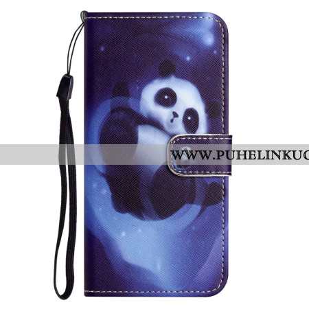 Kotelot iPhone 16 Pro Max Space Panda Strap