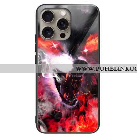 Case iPhone 16 Pro Max Puhelinkuoret Fierce Wolf Karkaistu Lasi