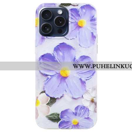 Puhelinkuoret iPhone 16 Pro Max Purppuraisia Kukkia