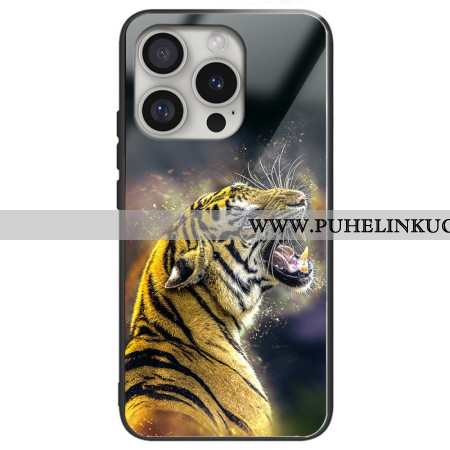 Kuori iPhone 16 Pro Max Roaring Tiger Tempered Glass