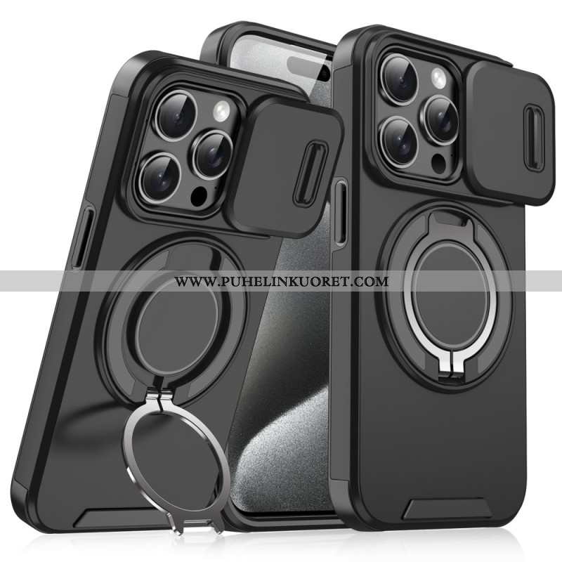 Case iPhone 16 Pro Max Puhelinkuoret Liukuvan Kameran Tuki Ja Suojaus