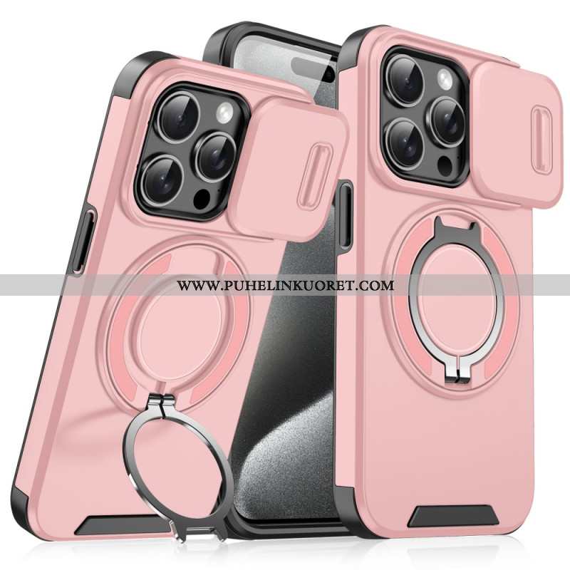 Case iPhone 16 Pro Max Puhelinkuoret Liukuvan Kameran Tuki Ja Suojaus