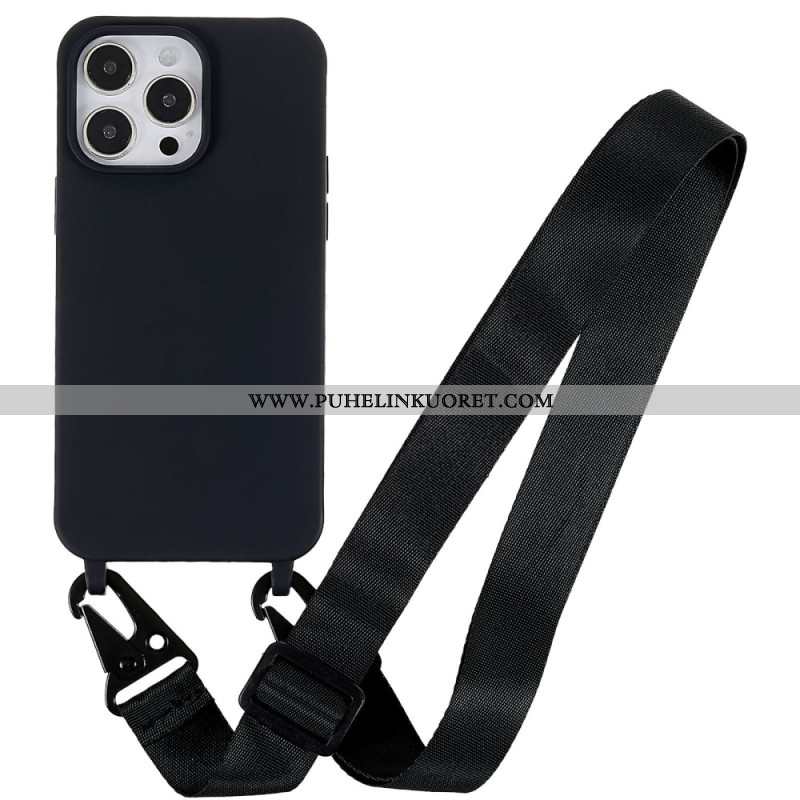 Case iPhone 16 Pro Puhelinkuoret Säädettävä Hihna