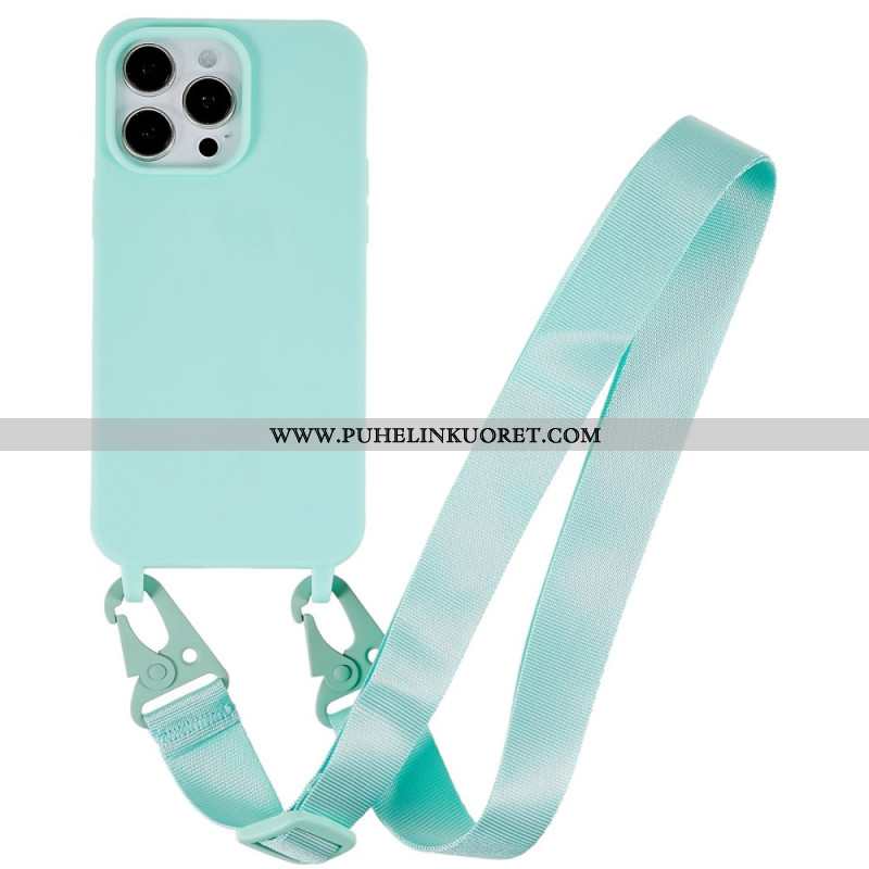 Case iPhone 16 Pro Puhelinkuoret Säädettävä Hihna