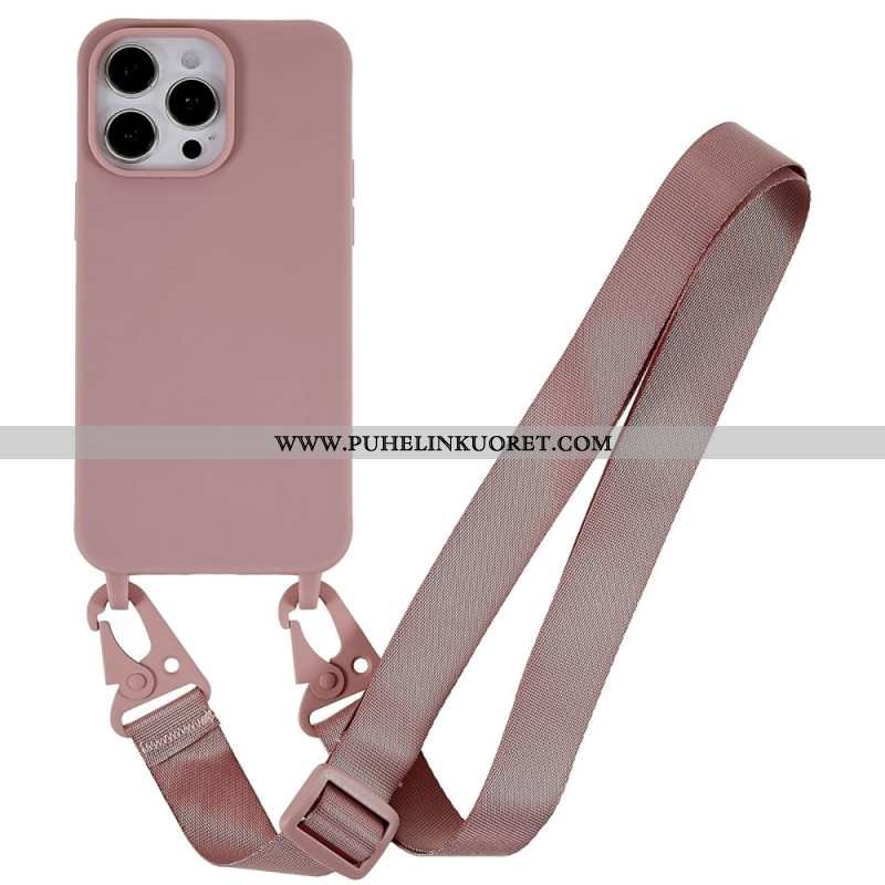 Case iPhone 16 Pro Puhelinkuoret Säädettävä Hihna