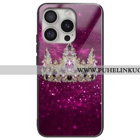 Kuori iPhone 16 Pro Royal Crown Karkaistu Lasi Suojakuori