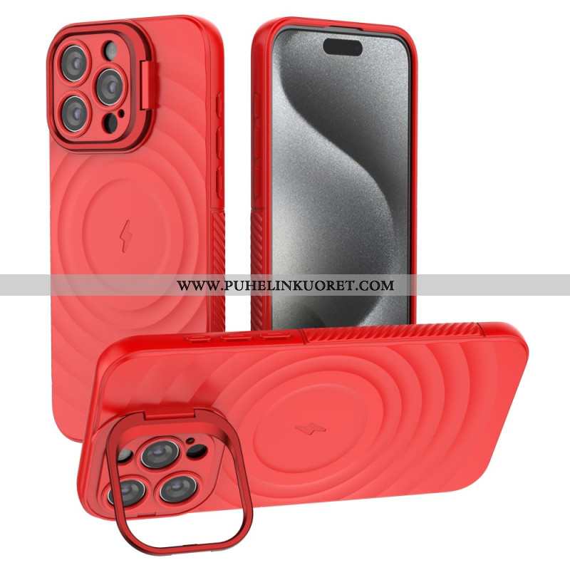 Case iPhone 16 Pro Puhelinkuoret Magneettinen Aaltoileva Rakenne