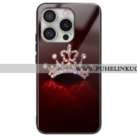 Kuori iPhone 16 Pro Diamond Crown Karkaistu Lasi